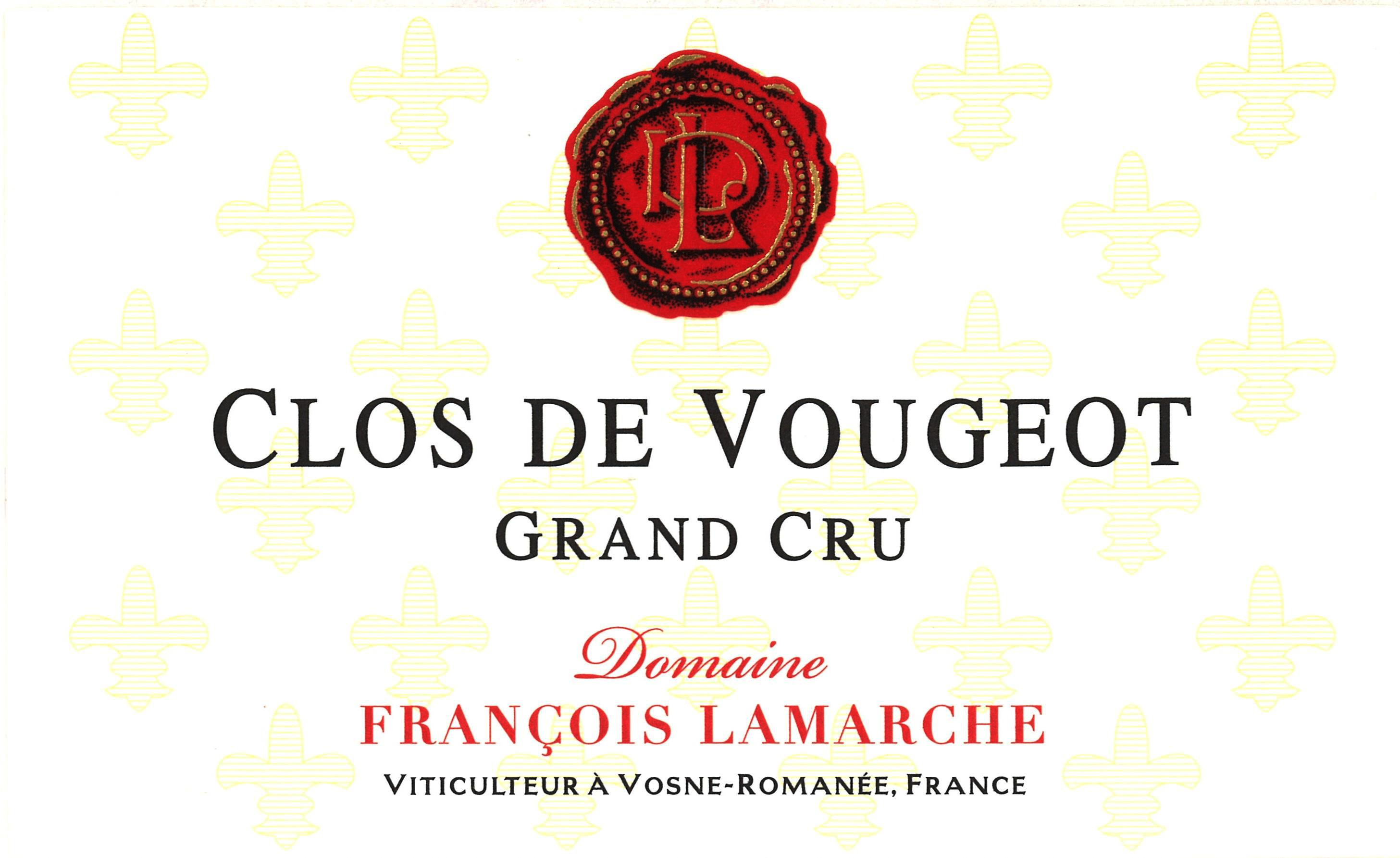 Francois Lamarche Clos de Vougeot Grand Cru 2014 | Wine.com