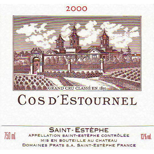 Chateau Cos d'Estournel 2000 | Wine.com