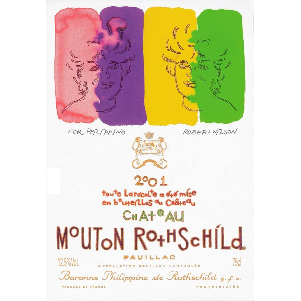 Chateau Mouton Rothschild 2001 | Wine.com