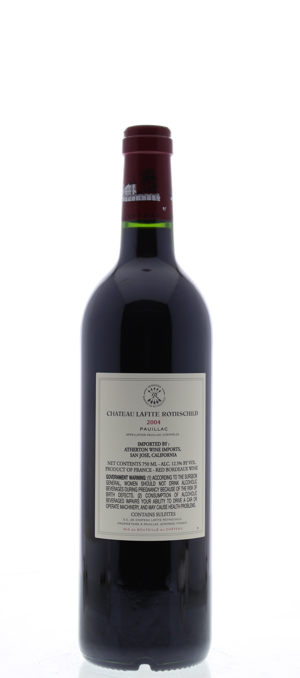 Chateau Lafite Rothschild 2004 | Wine.com