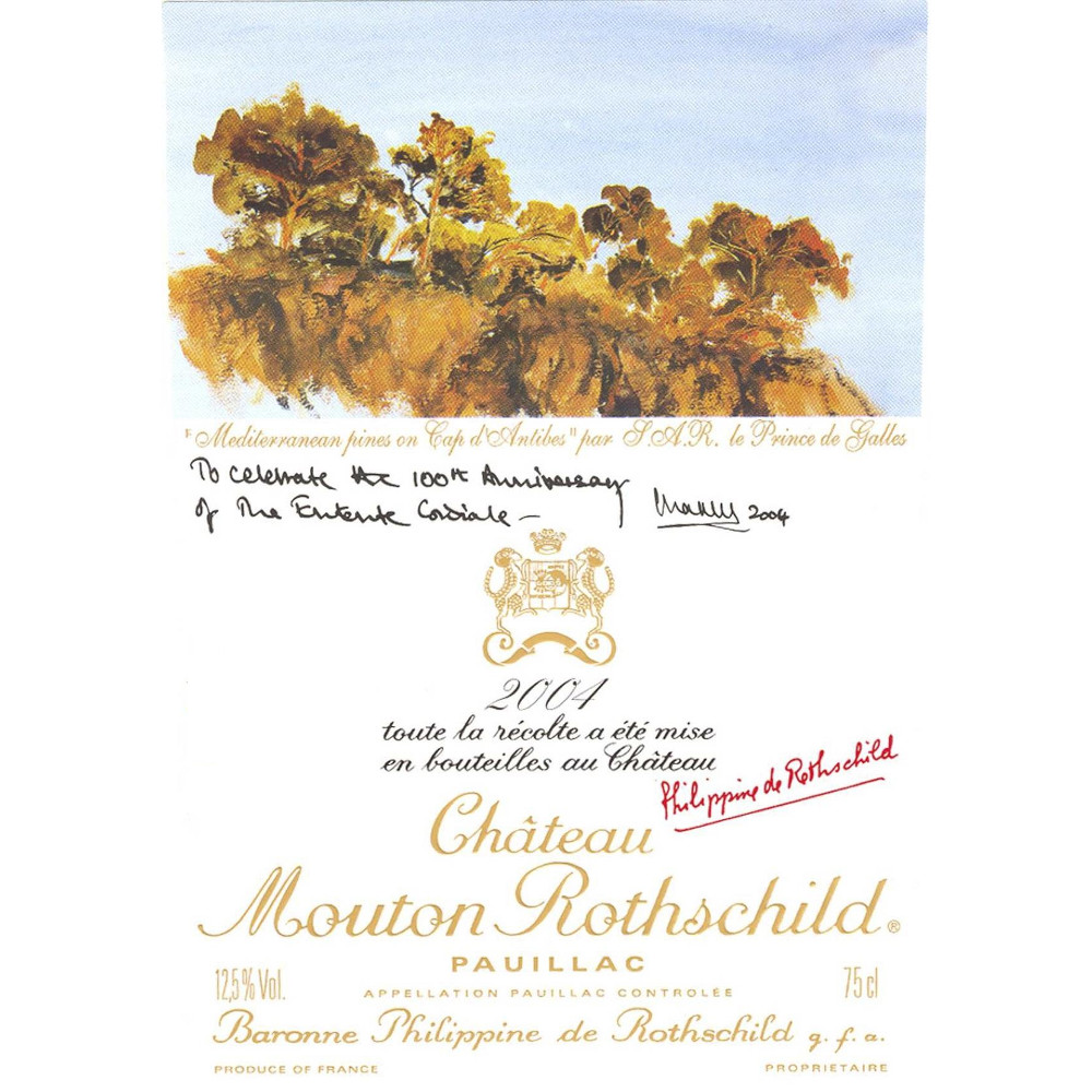 Chateau Mouton Rothschild 2004 | Wine.com