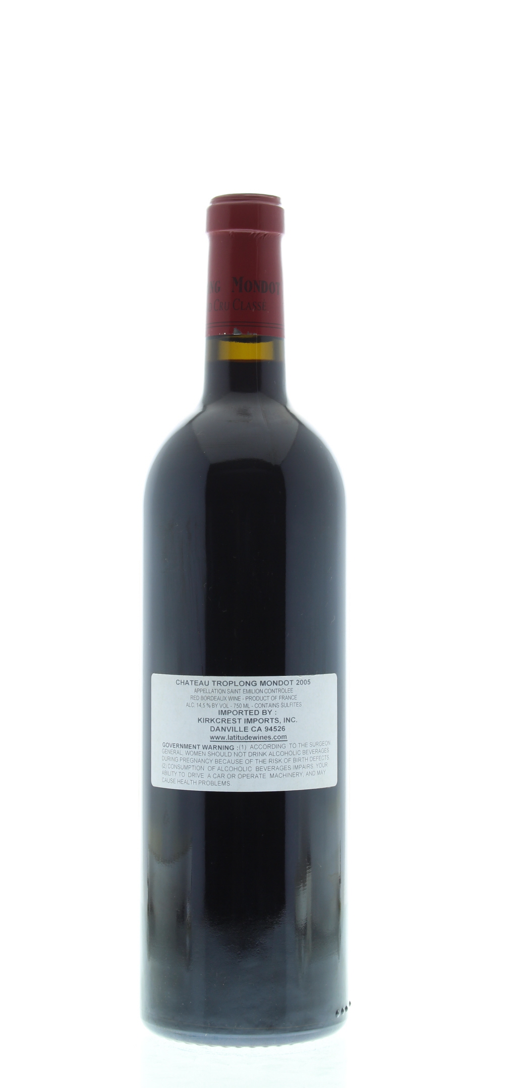 Chateau Troplong Mondot 2005 | Wine.com