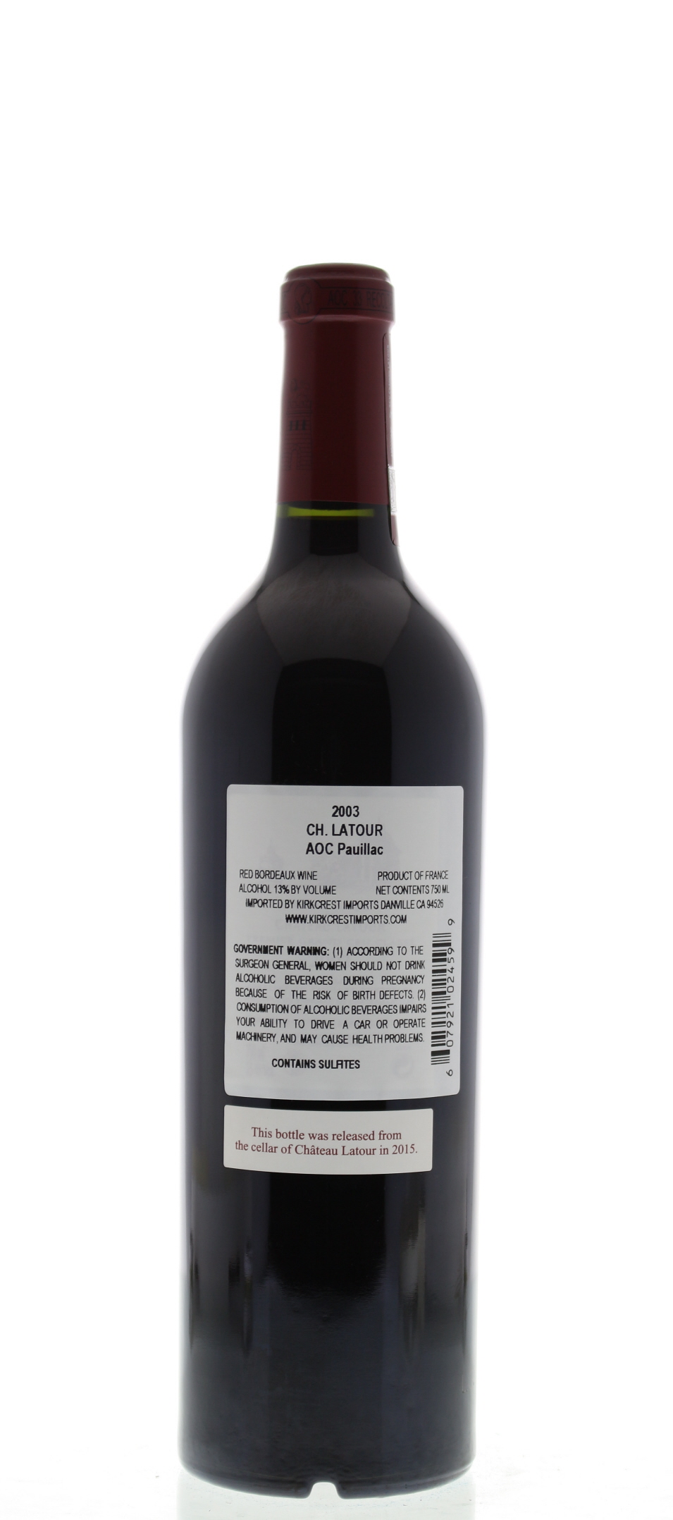 Chateau Latour 2003 | Wine.com