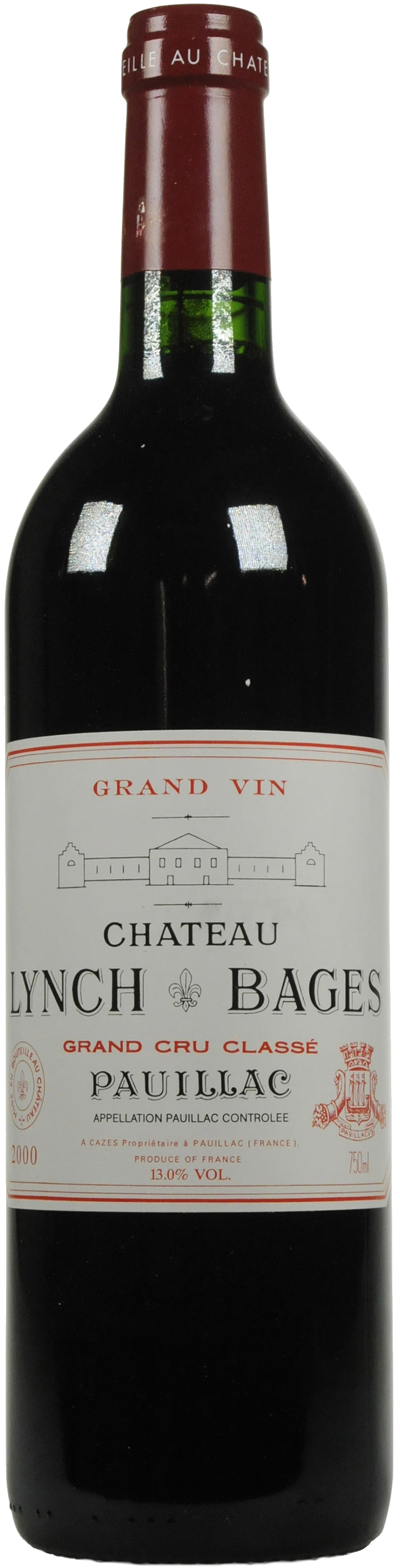 CHATEAU LYNCH BAGES 1998 750ml 2本セット Chateau Lynch-Bages 2000 | Wine.com