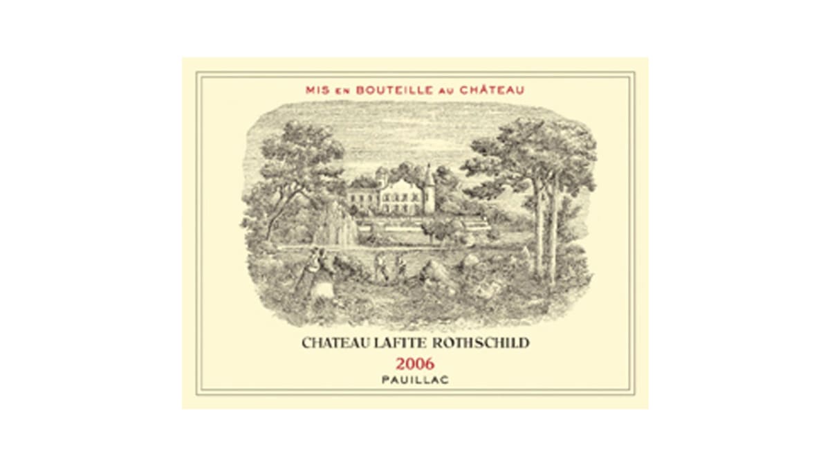 Chateau Lafite Rothschild 2006 | Wine.com