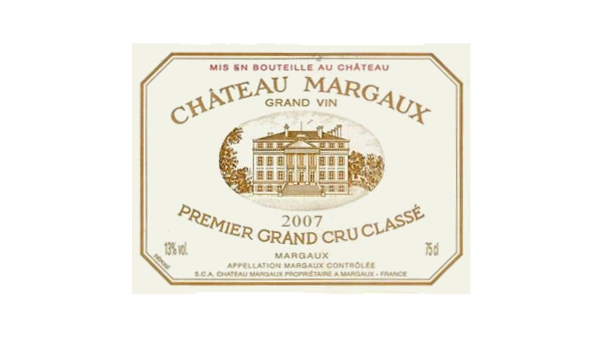 Chateau Margaux 2007 | Wine.com