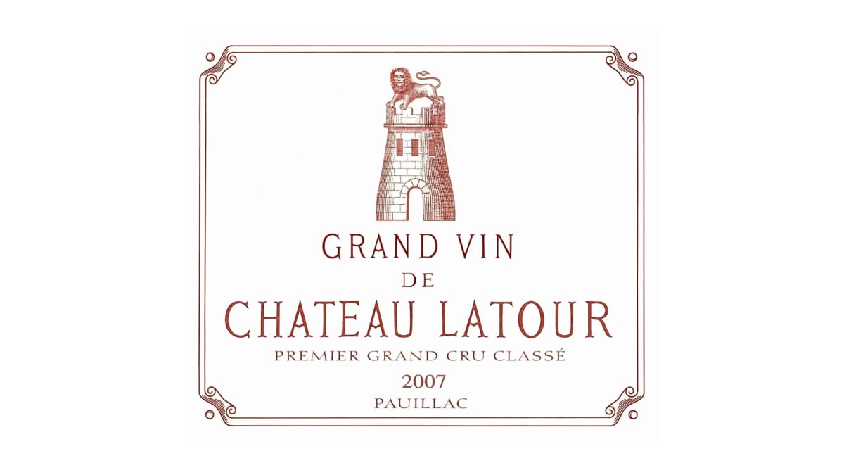 Chateau Latour 2007 | Wine.com