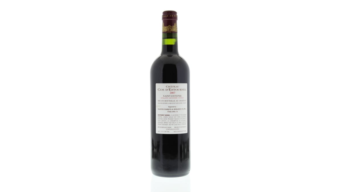 Chateau Cos d'Estournel 2007 木箱入り Chateau Cos d'Estournel 2007 | Wine.com