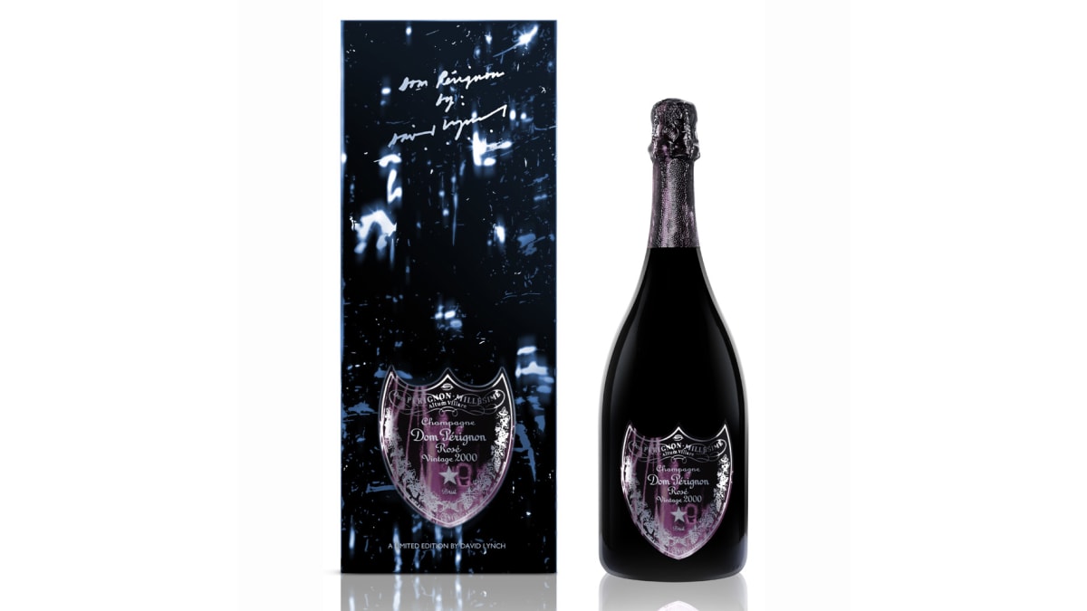 Dom Perignon Rose Limited Edition Gift Box by David Lynch 2000