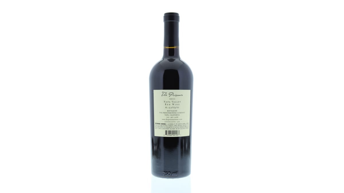 ザ•プリズナー レッド 2011　The Prisoner ナパバレー 赤ワイン The Prisoner Wine Company The Prisoner Red Blend 2011 | Wine.com