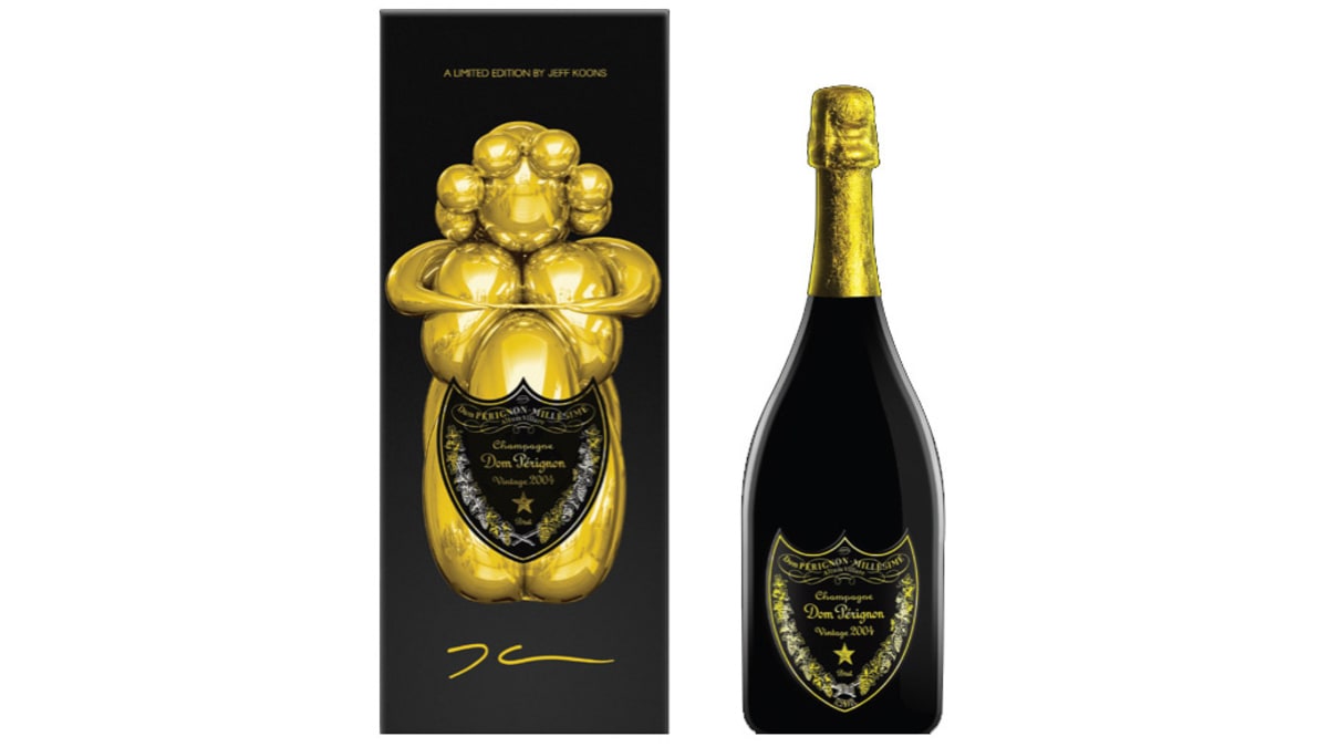 Dom Perignon Limited Edition Gift Box by Jeff Koons 2004 | Wine.com
