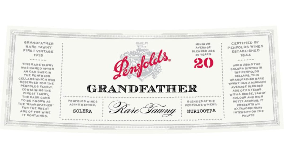 Penfolds Grandfather Rare Tawny Port in Gift Box | Wine.com