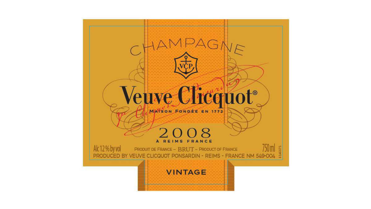 Veuve Clicquot Vintage Brut 2008 | Wine.com