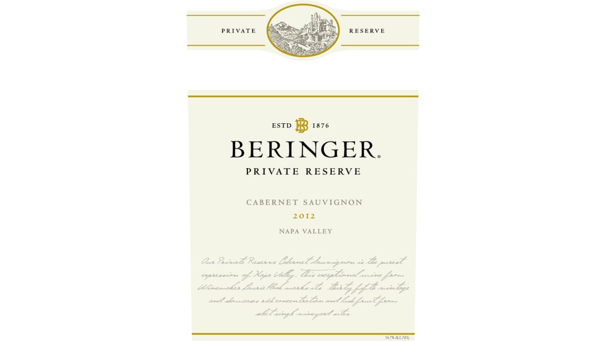 Beringer Private Reserve Cabernet Sauvignon 2013 | Wine.com