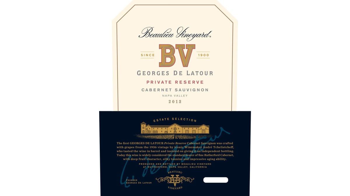 Beaulieu Vineyard Georges de Latour Private Reserve 2013 | Wine.com