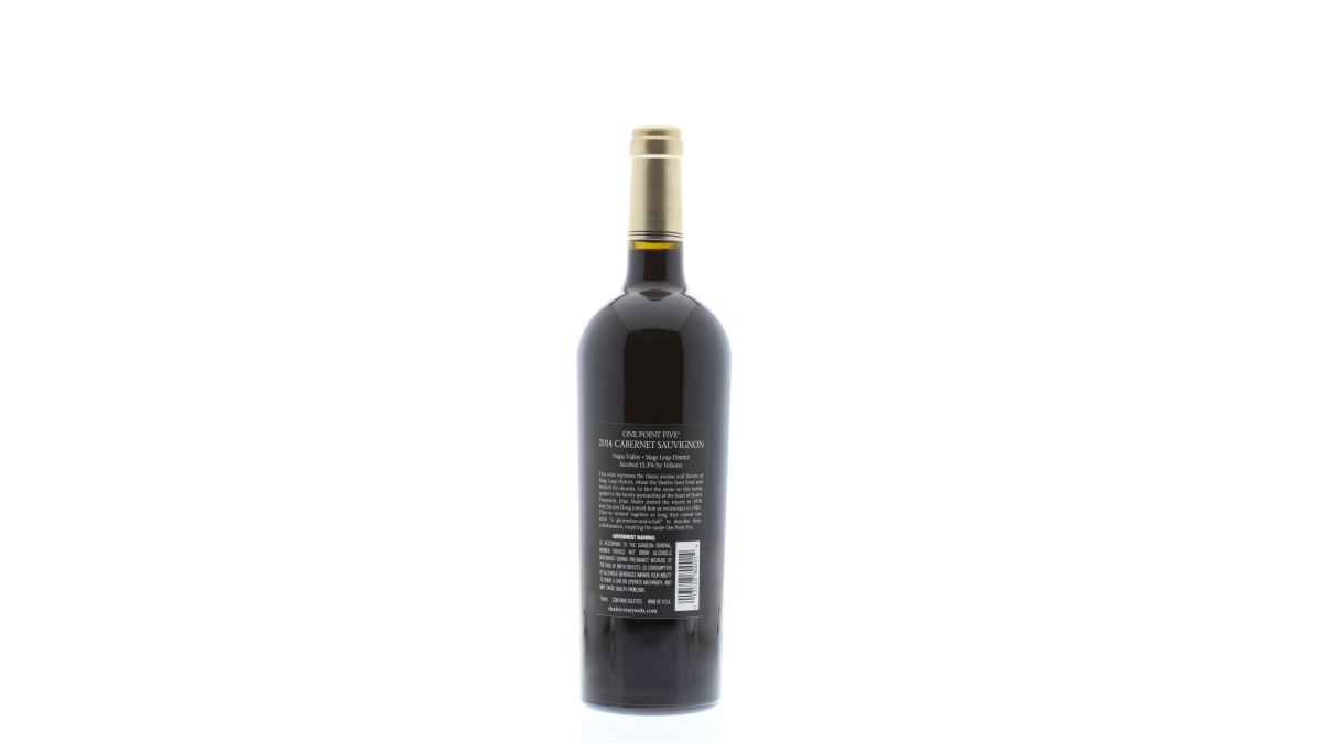 ワイン Shafer 2014 Cabernet Sauvignon Shafer One Point Five Cabernet Sauvignon 2014 | Wine.com