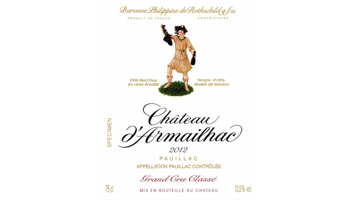 Chateau d'Armailhac 2012 | Wine.com