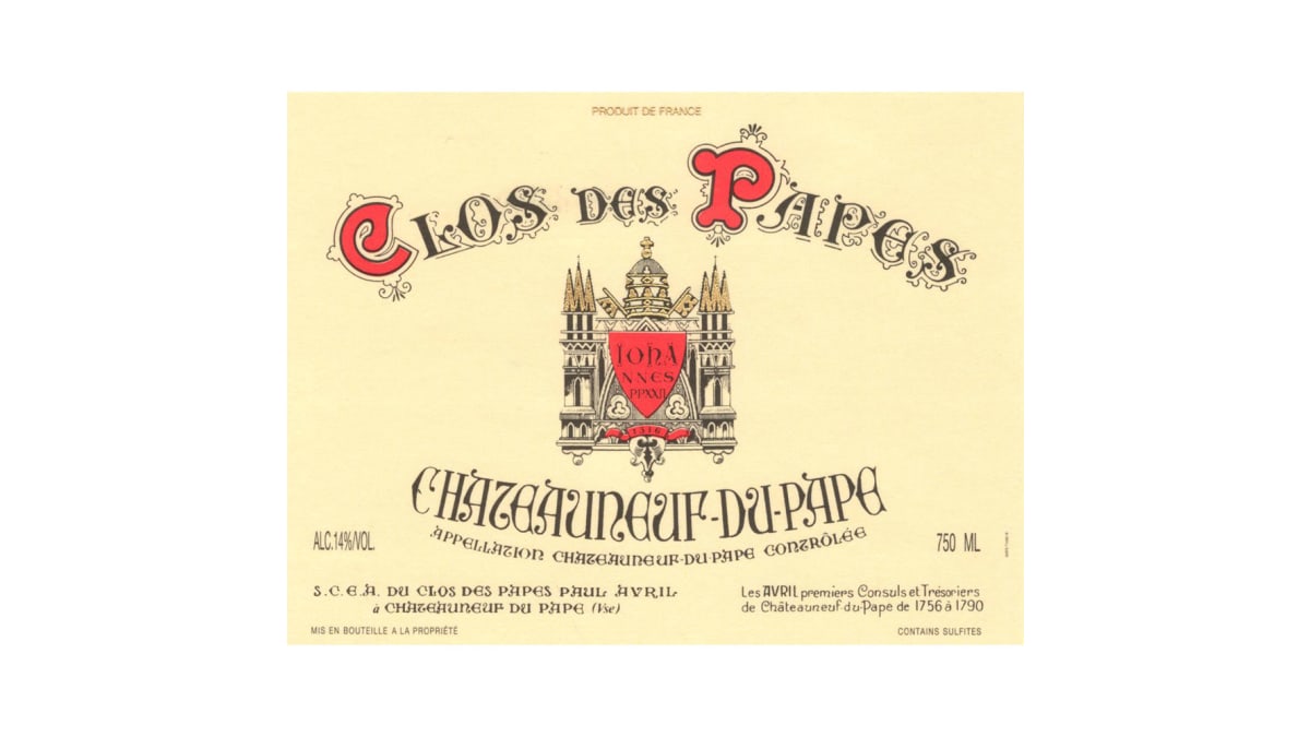 Clos des Papes Chateauneuf-du-Pape 2015 | Wine.com