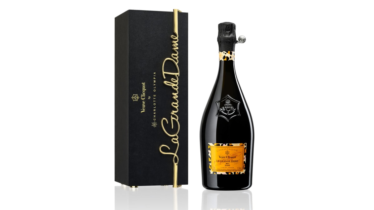 【未使用】Veuve Clicquot ヴーヴ ノベルティ6脚 LVMH① Veuve Clicquot La Grande Dame Charlotte Olympia Limited Edition
