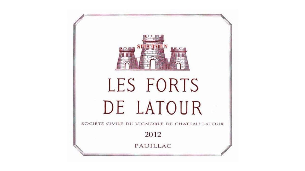 Chateau Latour Les Forts de Latour 2012 | Wine.com