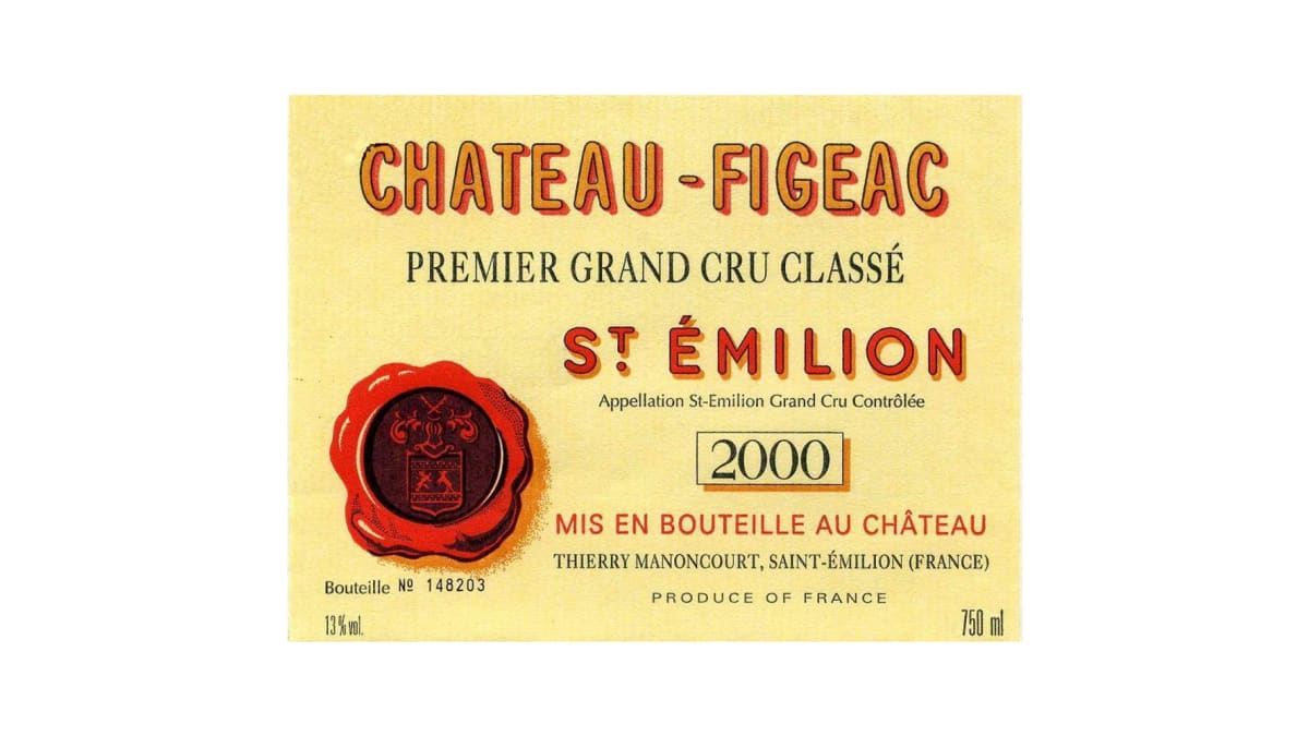 Chateau Figeac 2000 | Wine.com