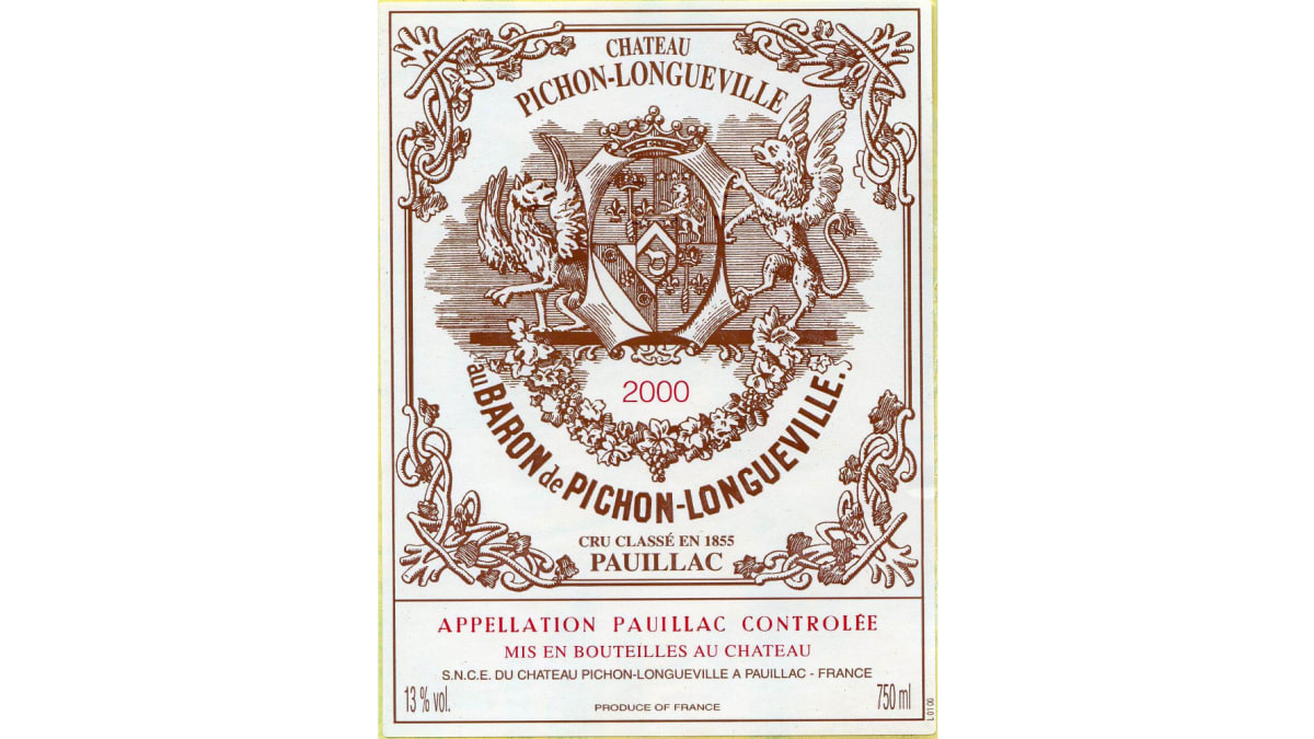 Chateau Pichon-Longueville Baron 2000 | Wine.com