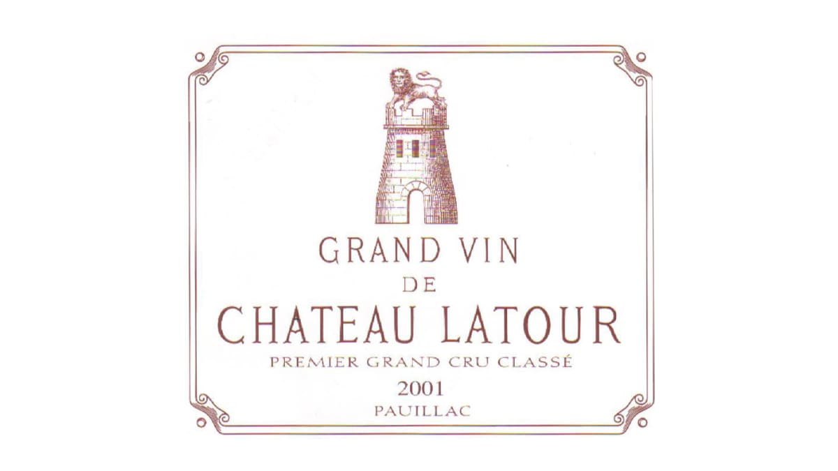 Chateau Latour 2001 | Wine.com