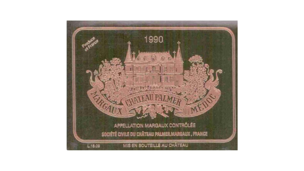 Chateau Palmer 1990 | Wine.com