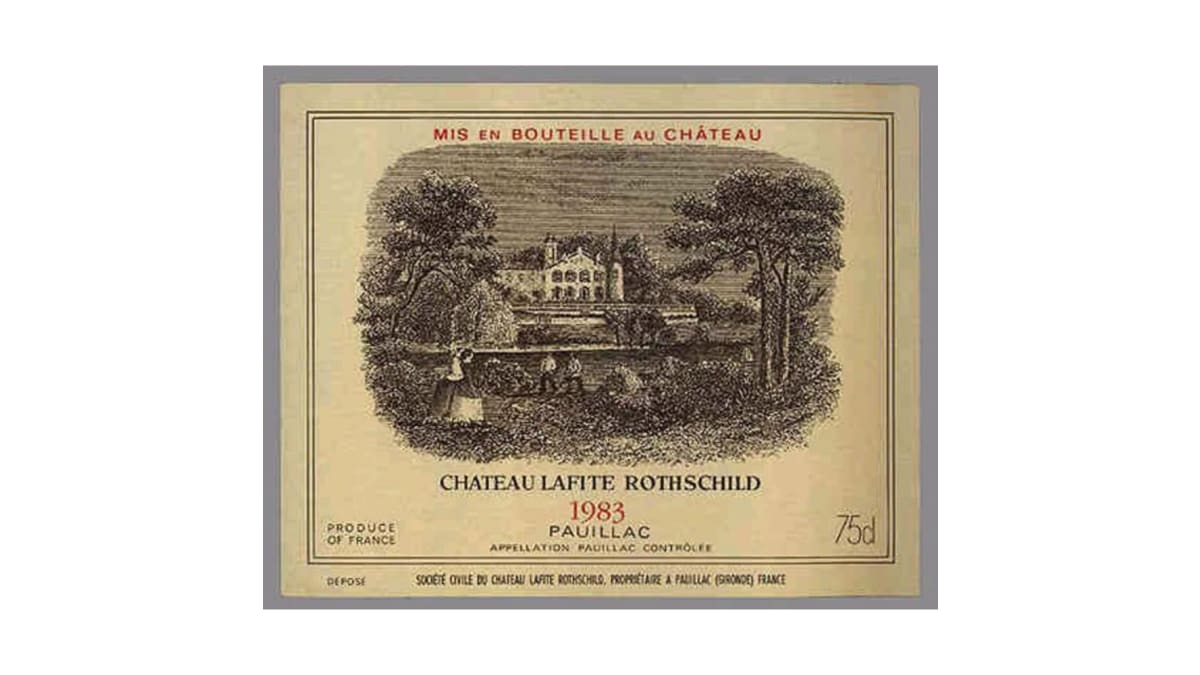 Chateau Lafite Rothschild 1983 | Wine.com