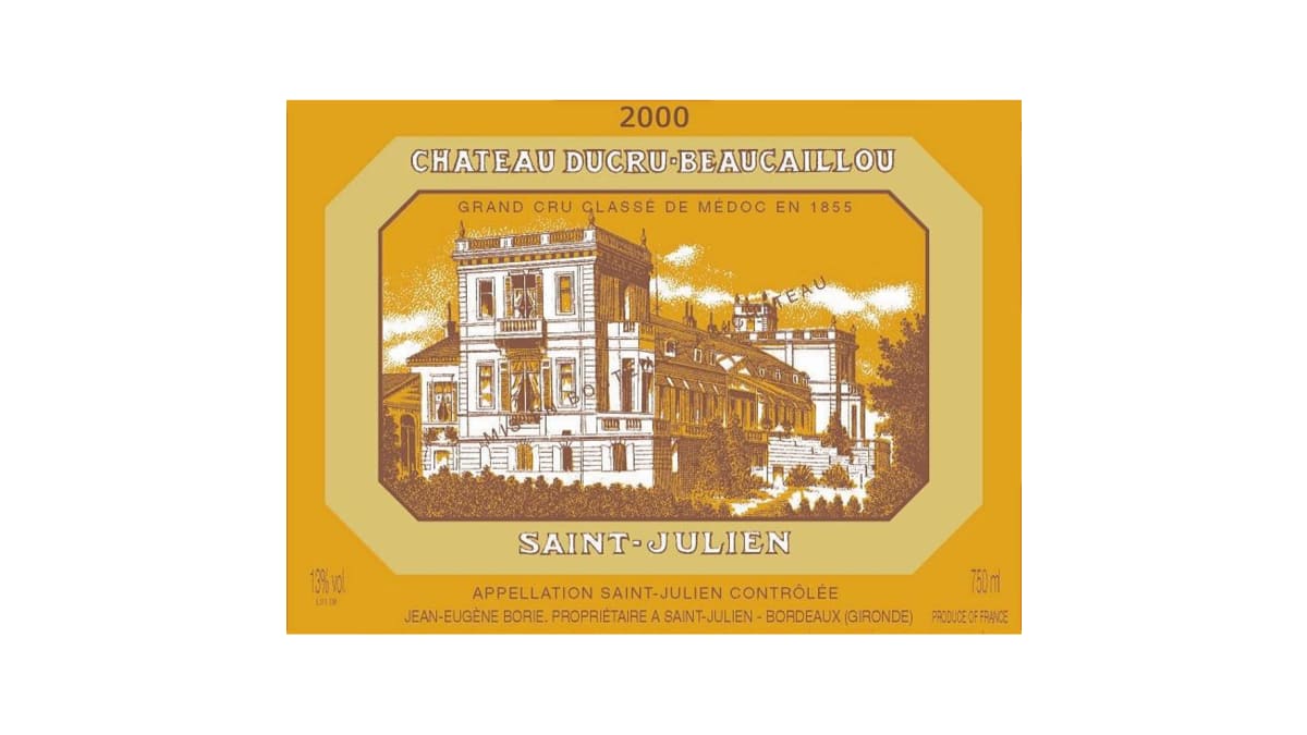 Chateau Ducru-Beaucaillou 2000 | Wine.com