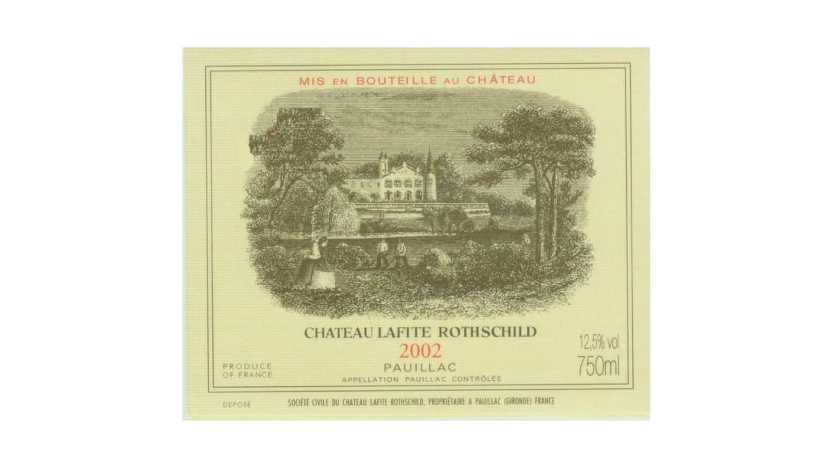 Chateau Lafite Rothschild 2002 | Wine.com