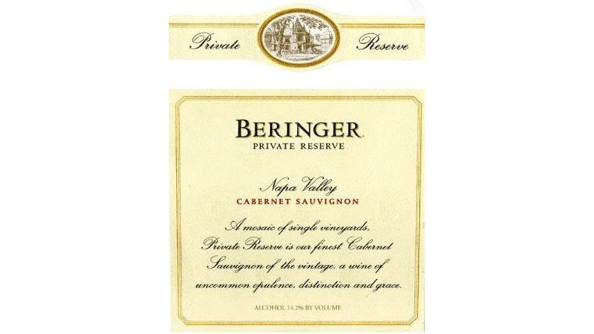 Beringer Private Reserve Cabernet Sauvignon 2004 | Wine.com