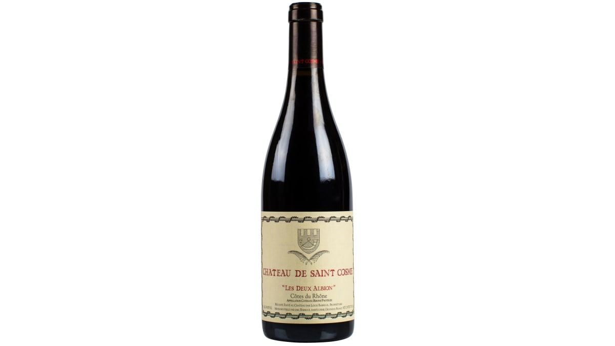 Chateau de Saint Cosme Cotes du Rhone Les Deux Albion 2017 | Wine.com