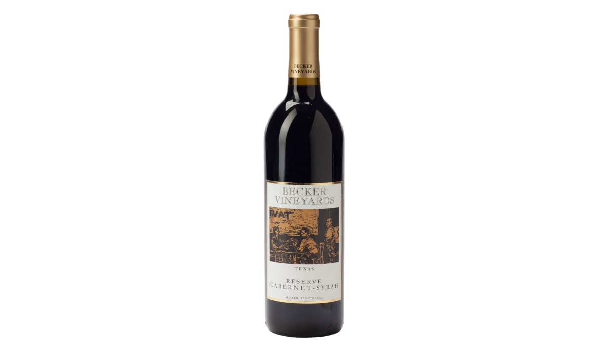 Becker Vineyards Reserve Cabernet-Syrah 2019 | Wine.com