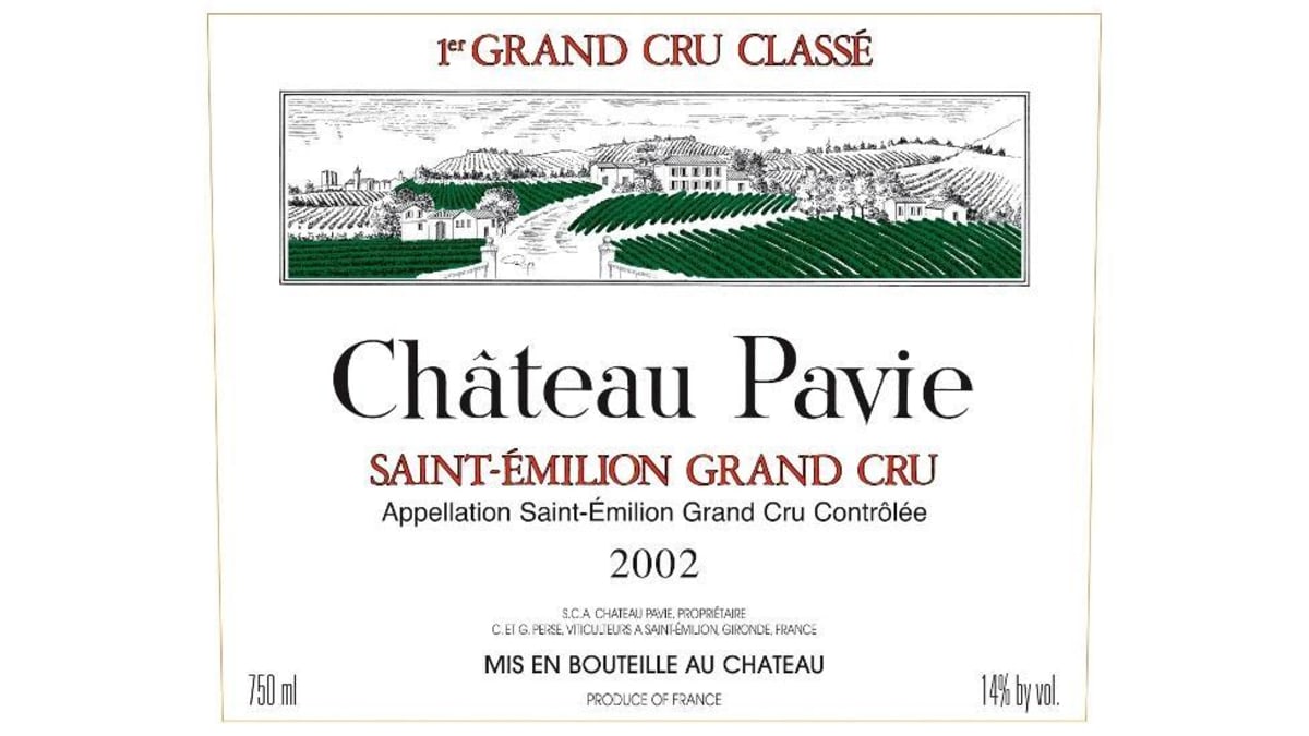 Chateau Pavie 2002 | Wine.com