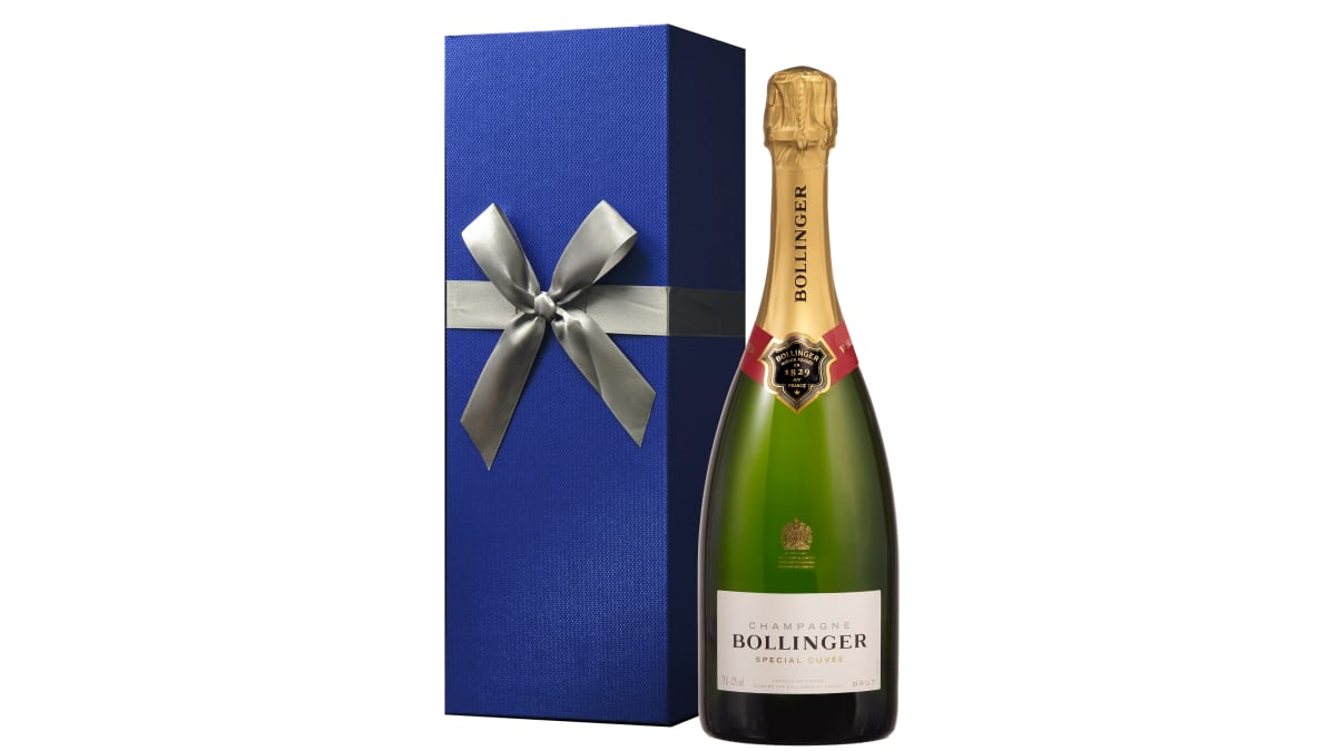 Bollinger Special Cuvee シャンパン 箱付き Bollinger Brut Special Cuvee with Blue Gift Box | Wine.com