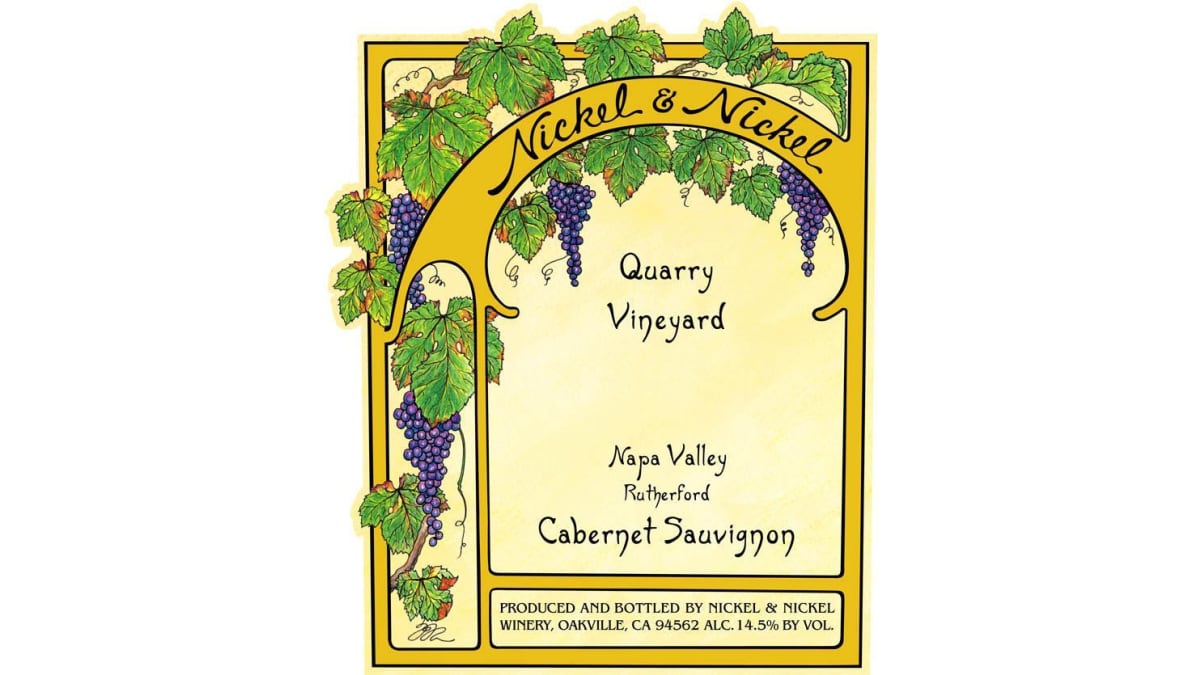 Nickel & Nickel Quarry Vineyard Cabernet Sauvignon 2018 | Wine.com