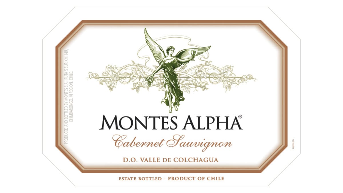 Montes Alpha Series Cabernet Sauvignon 2022 | Wine.com