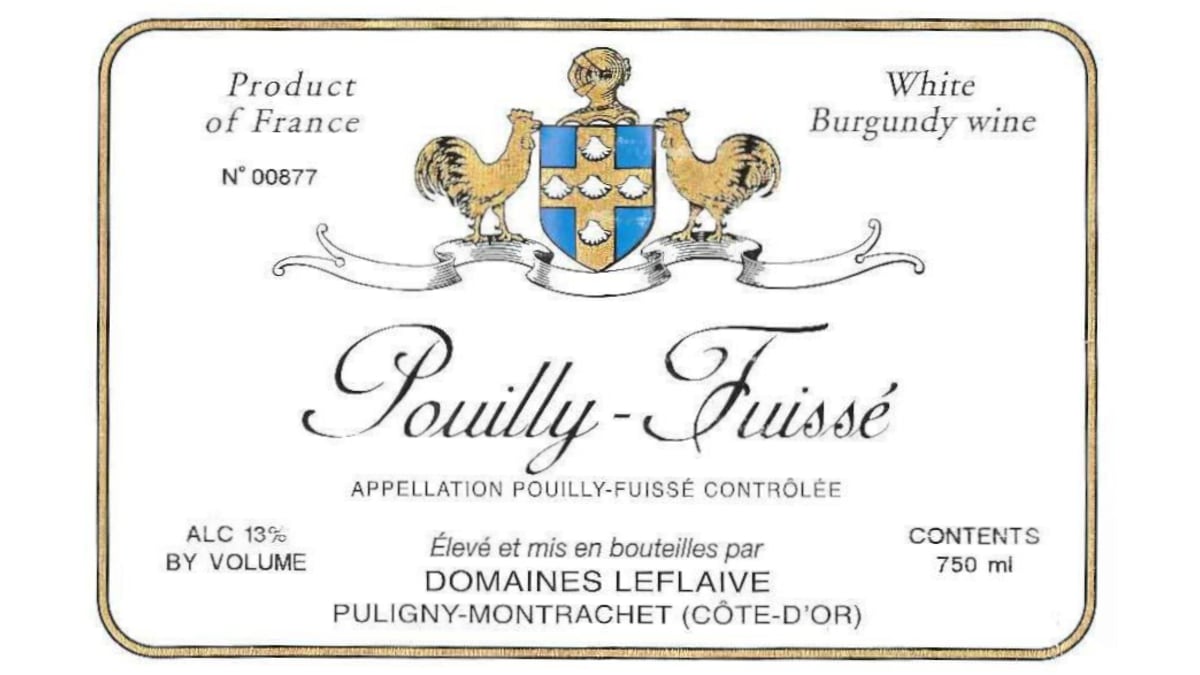 Domaine Leflaive Pouilly-Fuisse 2022 | Wine.com