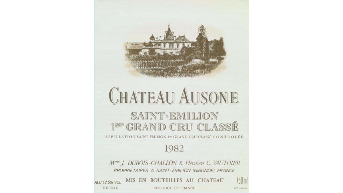 ワイン Chateau Ausone 1982 750ml Chateau Ausone 1982 | Wine.com