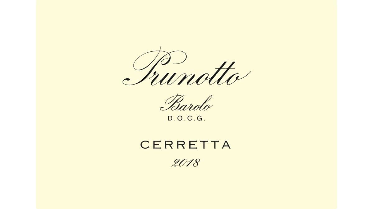 Prunotto Barolo Ceretta 2018 | Wine.com