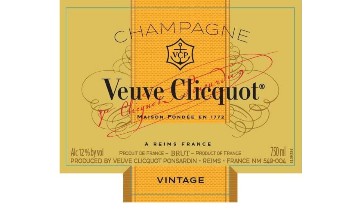 Veuve Clicquot Vintage Brut 2012 | Wine.com