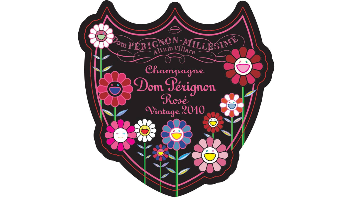 Dom Perignon Rose Limited Edition Gift Box by Takashi Murakami