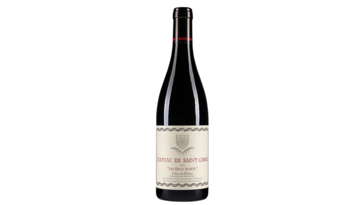 Chateau de Saint Cosme Cotes du Rhone Les Deux Albion 2021 | Wine.com
