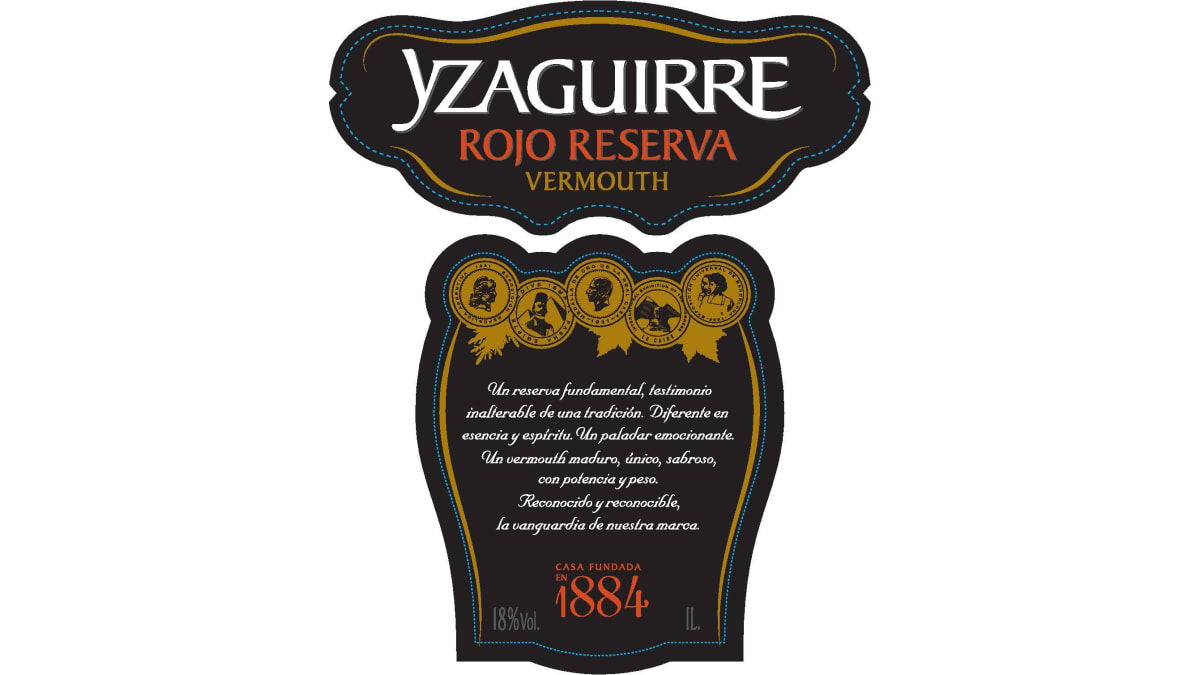 Yzaguirre Rojo Reserva Vermouth (1 Liter) | Wine.com