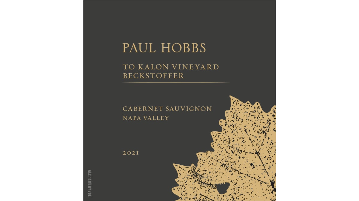 Paul Hobbs Beckstoffer To Kalon Vineyard Cabernet Sauvignon 2021