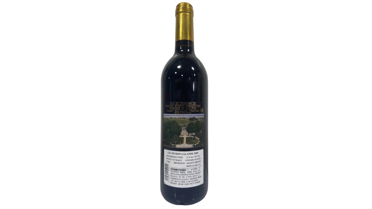 Chateau Pichon Longueville Comtesse de Lalande (scuffed labels