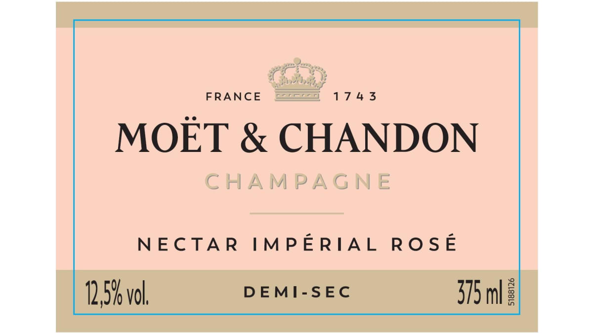Moet & Chandon Nectar Imperial Demi-Sec Rose (375ML half-bottle
