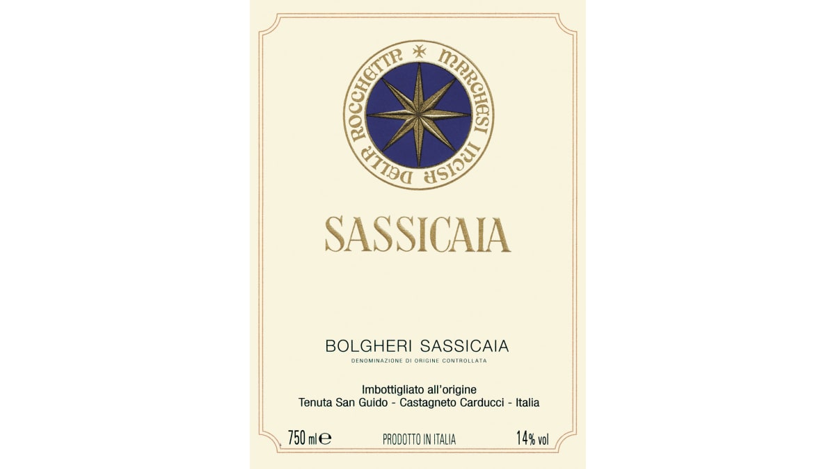 Tenuta San Guido Sassicaia 2018 | Wine.com