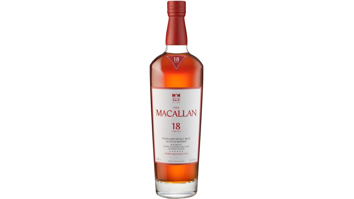 The Macallan 18 Year Sherry Oak Single Malt Scotch Whisky | Wine.com